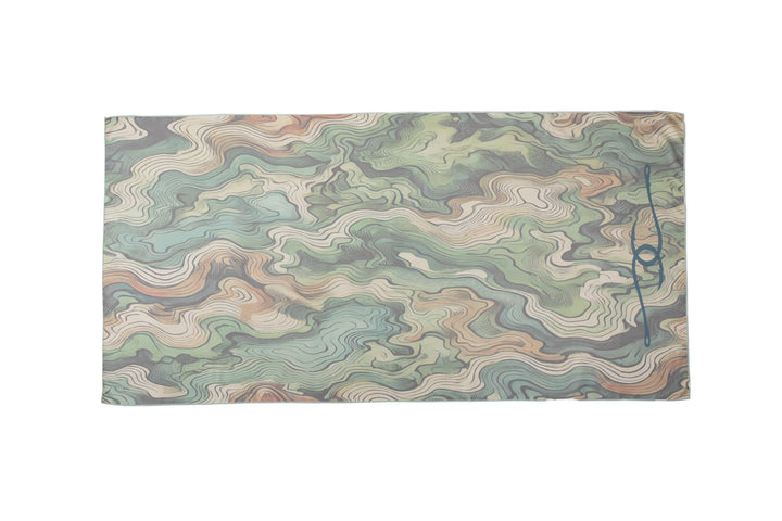 Go With The Flow Beach Towel