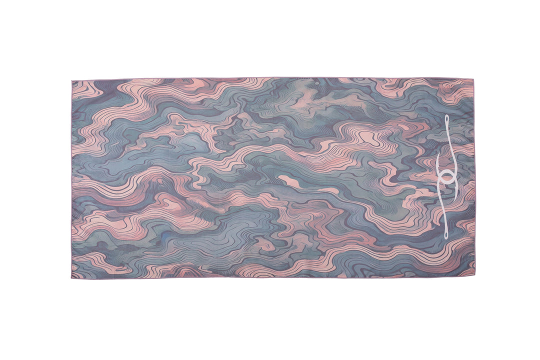 Go With The Flow Beach Towel