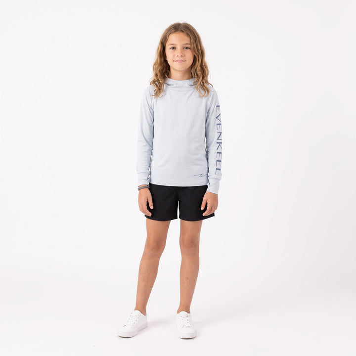 Coastal Current Sun Shirt - Youth - Lite Blue