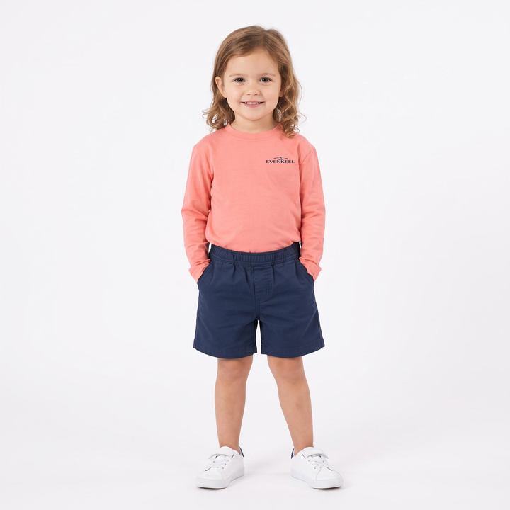 Offshore Drift Bamboo Sun Shirt - Youth - Salmon