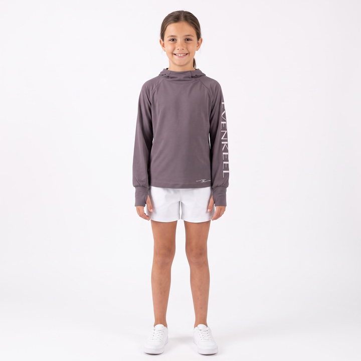 Coastal Current Sun Shirt - Youth - Purple