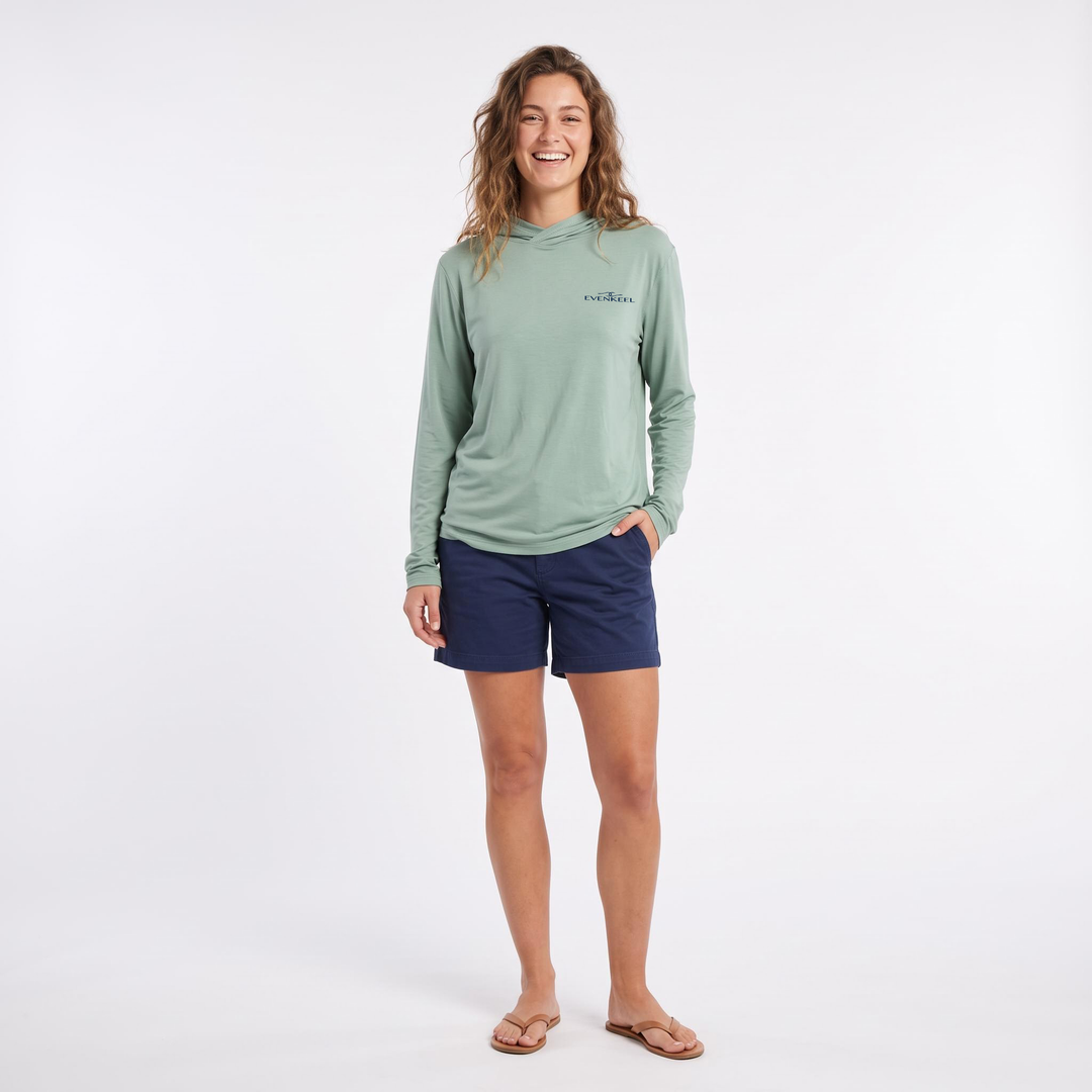 Offshore Drift Hooded Bamboo Sun Shirt - Women&
