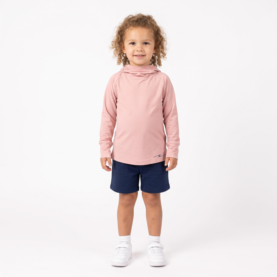 Coastal Current Sun Shirt - Youth - Pink